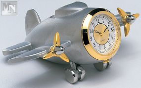 Werbeartikel Miniaturuhr ,,Flugzeug’’